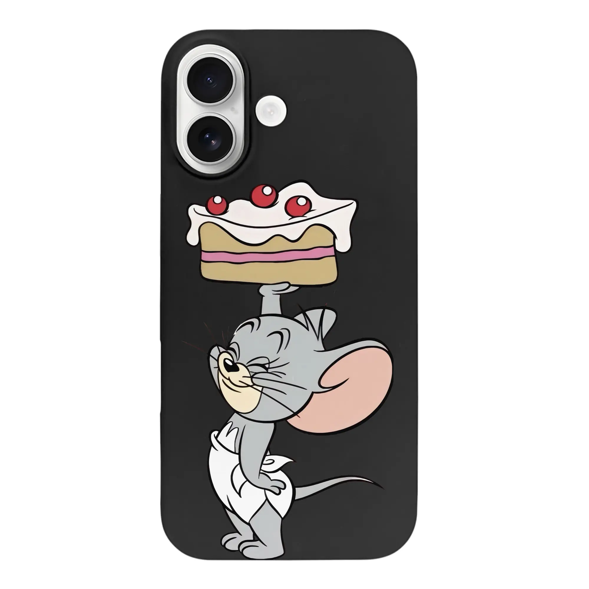 トムとジェリー グッズ タフィー - iPhone 17 シリーズ シリコンケース 薄型 耐衝撃 指紋防止 ソフトタッチカバー 精密フィット 傷防止 保護ケース iPhone 17/17 Air/17 Pro/17 Pro Max 対応